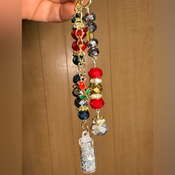 Helluva Boss Inspired Stolas & Blitzo Matching Keychain Purse Charm Star Clip - Picture 4 of 7